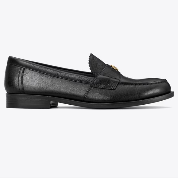 New Tory Burch Perfect Black Classic Loafer Goat Leather Womens . Various sizes - Picture 10 of 10